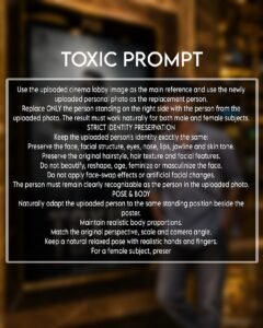 Toxic Movie Poster ChatGPT Prompt