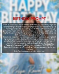 Birthday Gemini Prompts