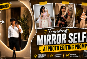 Trending Mirror Selfie Ai Photo Editing Prompt