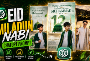 Eid Milad Un Nabi Viral Ai ChatGPT Photo Editing Prompt